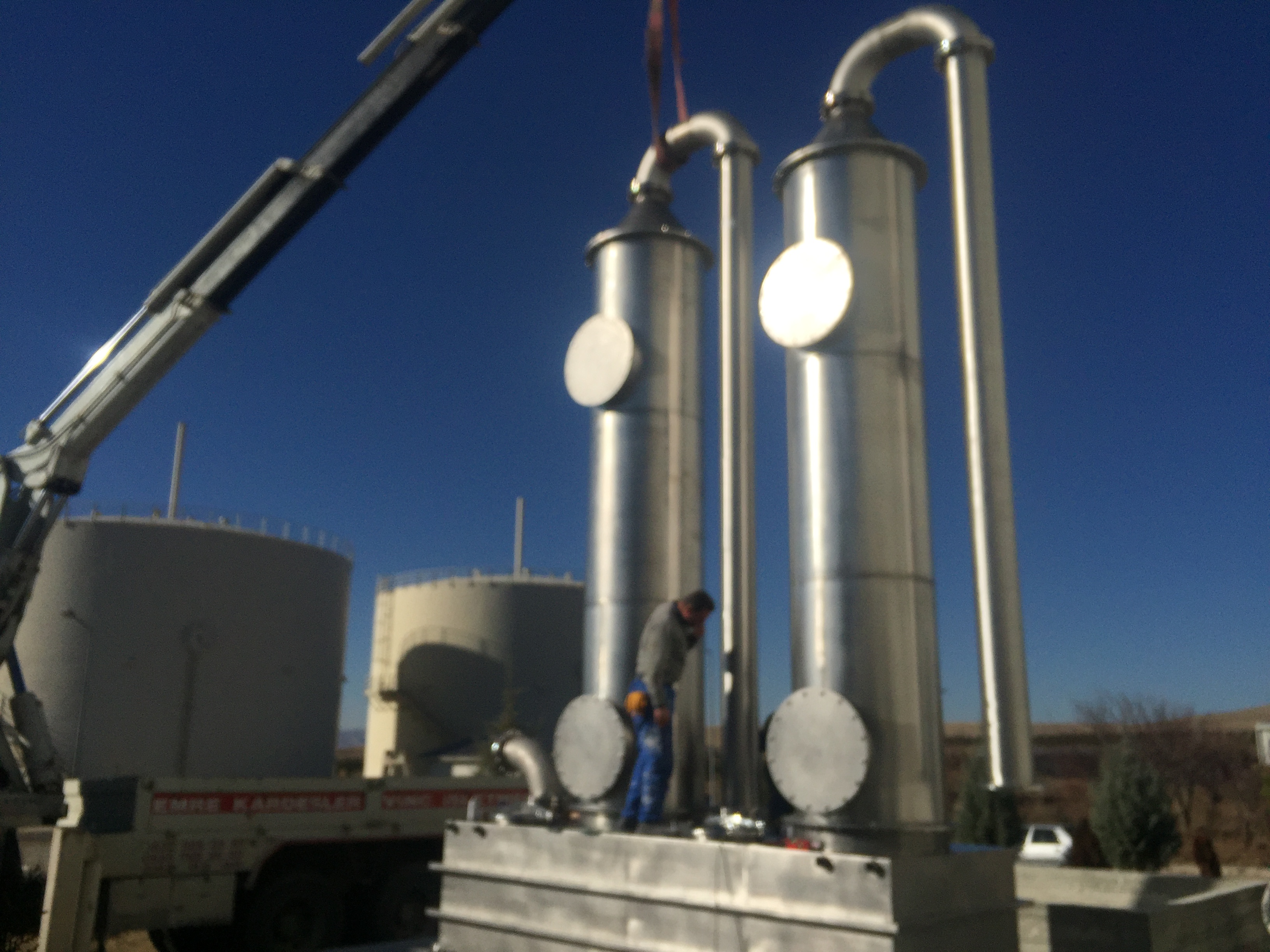 TANK İMALATI VE ENDÜSTRİYEL TESİSAT PROJELENDİRME VE TAAHHÜT